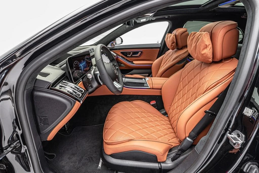 Mercedes-Benz S 400 d* LONG* AMG* BURM-4D* HEAD-UP* PANO* DISTR* 4-SEA | Mobile.bg   11