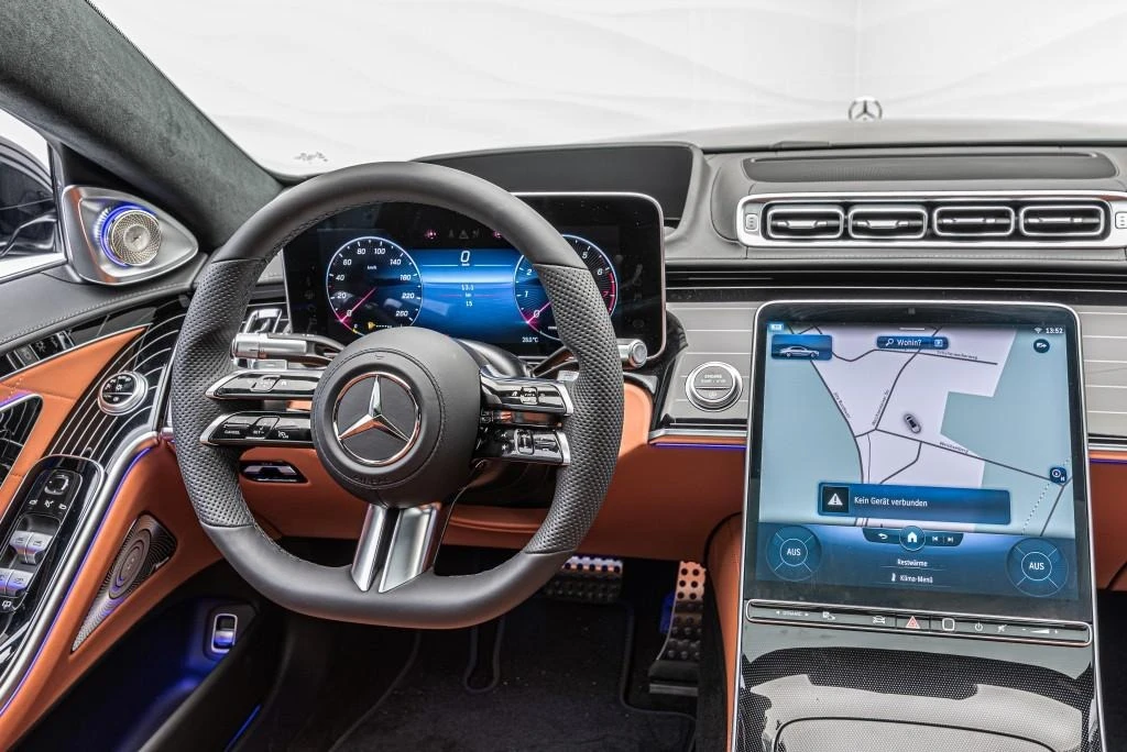 Mercedes-Benz S 400 d* LONG* AMG* BURM-4D* HEAD-UP* PANO* DISTR* 4-SEA | Mobile.bg   12