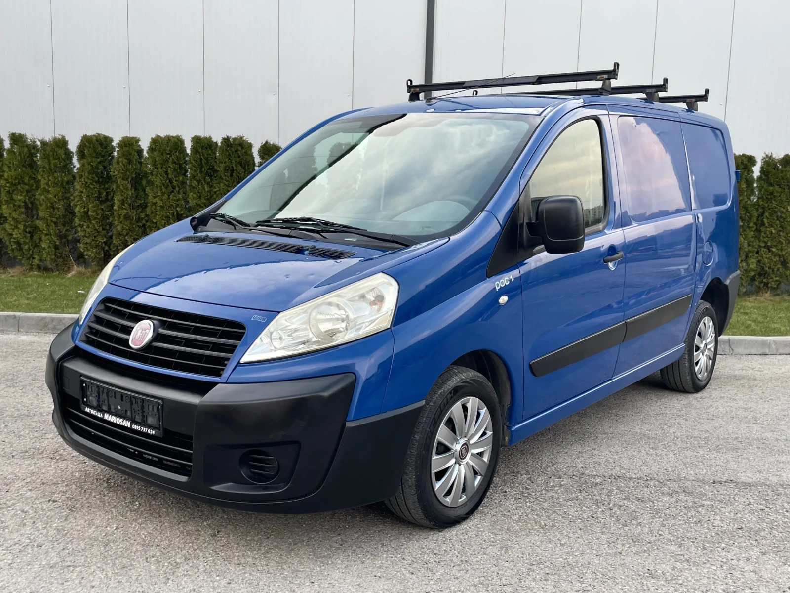 Fiat Scudo 1.6D Климатик Макси Италия Топ Цена