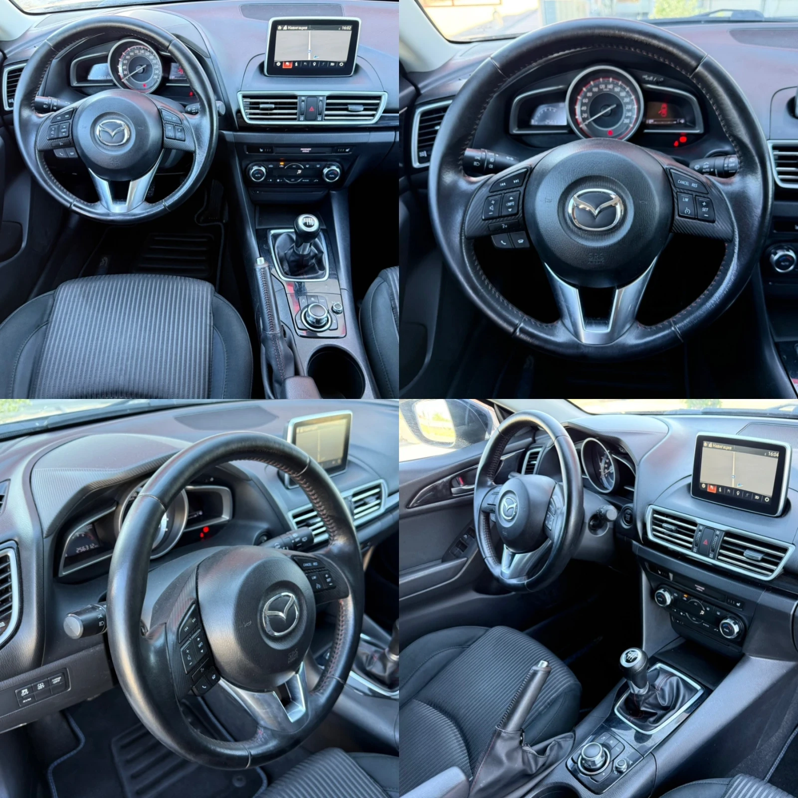 Mazda 3 2.0i 165к.с SKYACTIV / SPORT / NAVI / KEYLESS, снимка 14 - Автомобили и джипове - 55963536