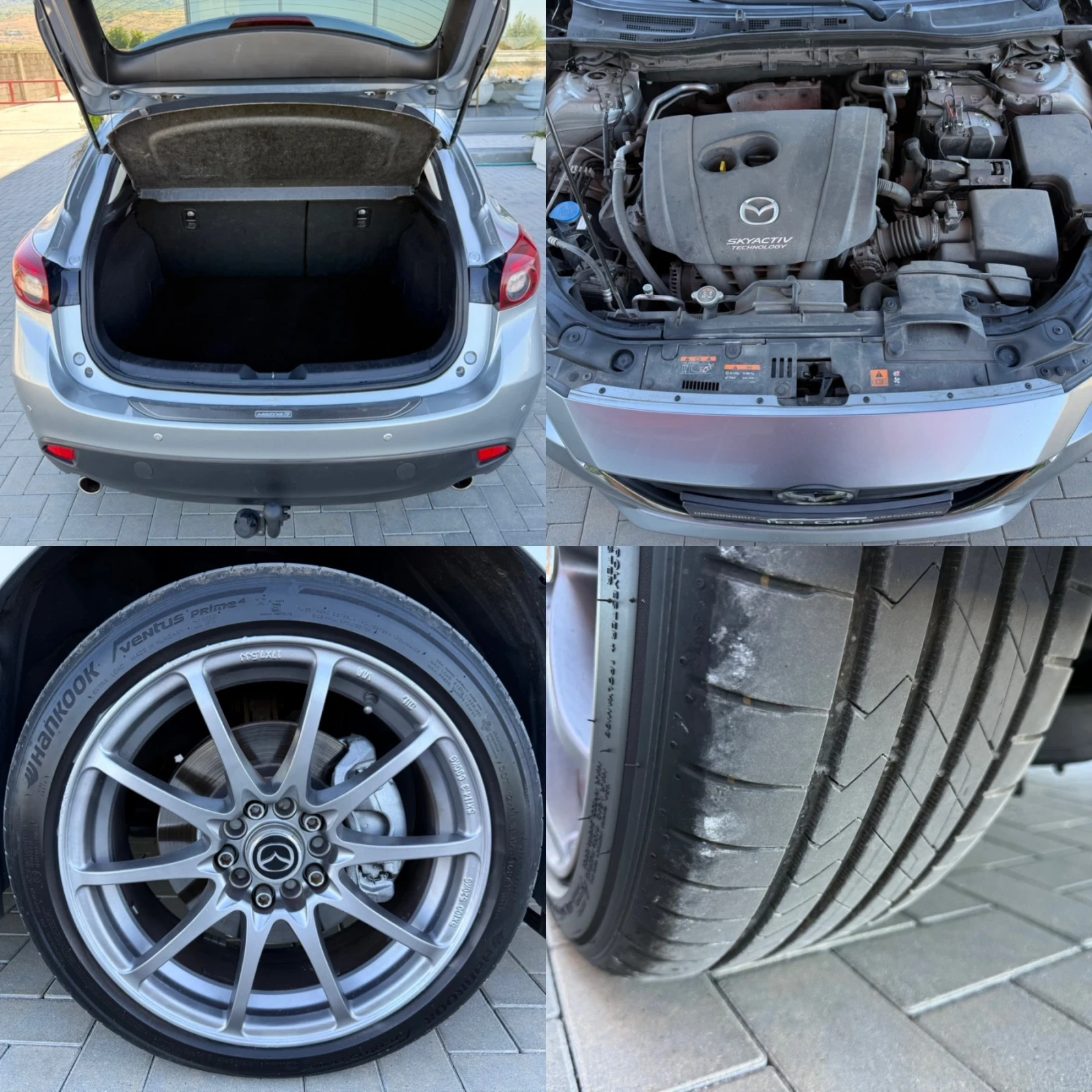 Mazda 3 2.0i 165к.с SKYACTIV / SPORT / NAVI / KEYLESS, снимка 17 - Автомобили и джипове - 55963536