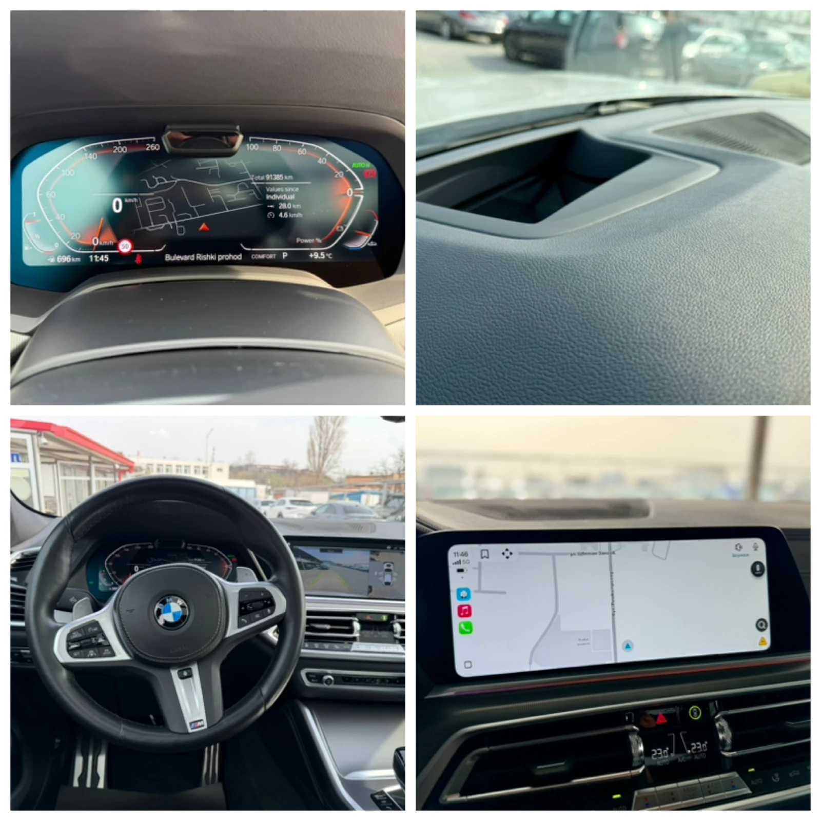 BMW X6 M40 i.360 pano. , снимка 16 - Автомобили и джипове - 53724756