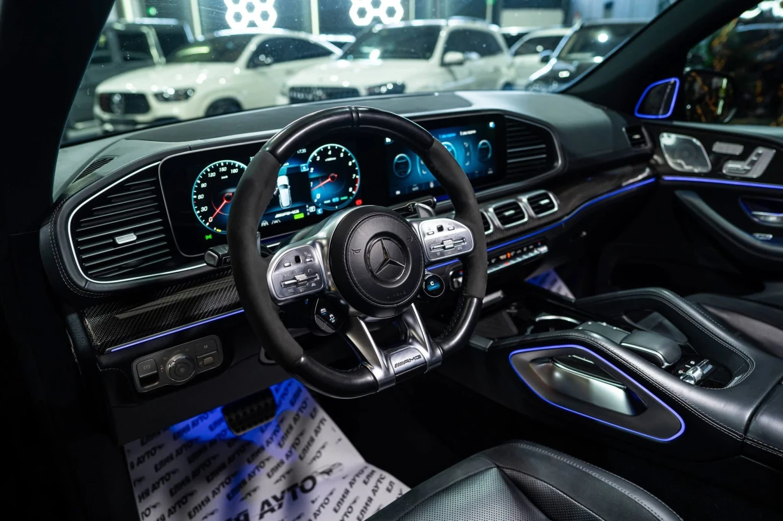 Mercedes-Benz GLE 63 S AMG 4MATIC+ LED ���� BURM CARBON ������ 100% | Mobile.bg � ����������� 12