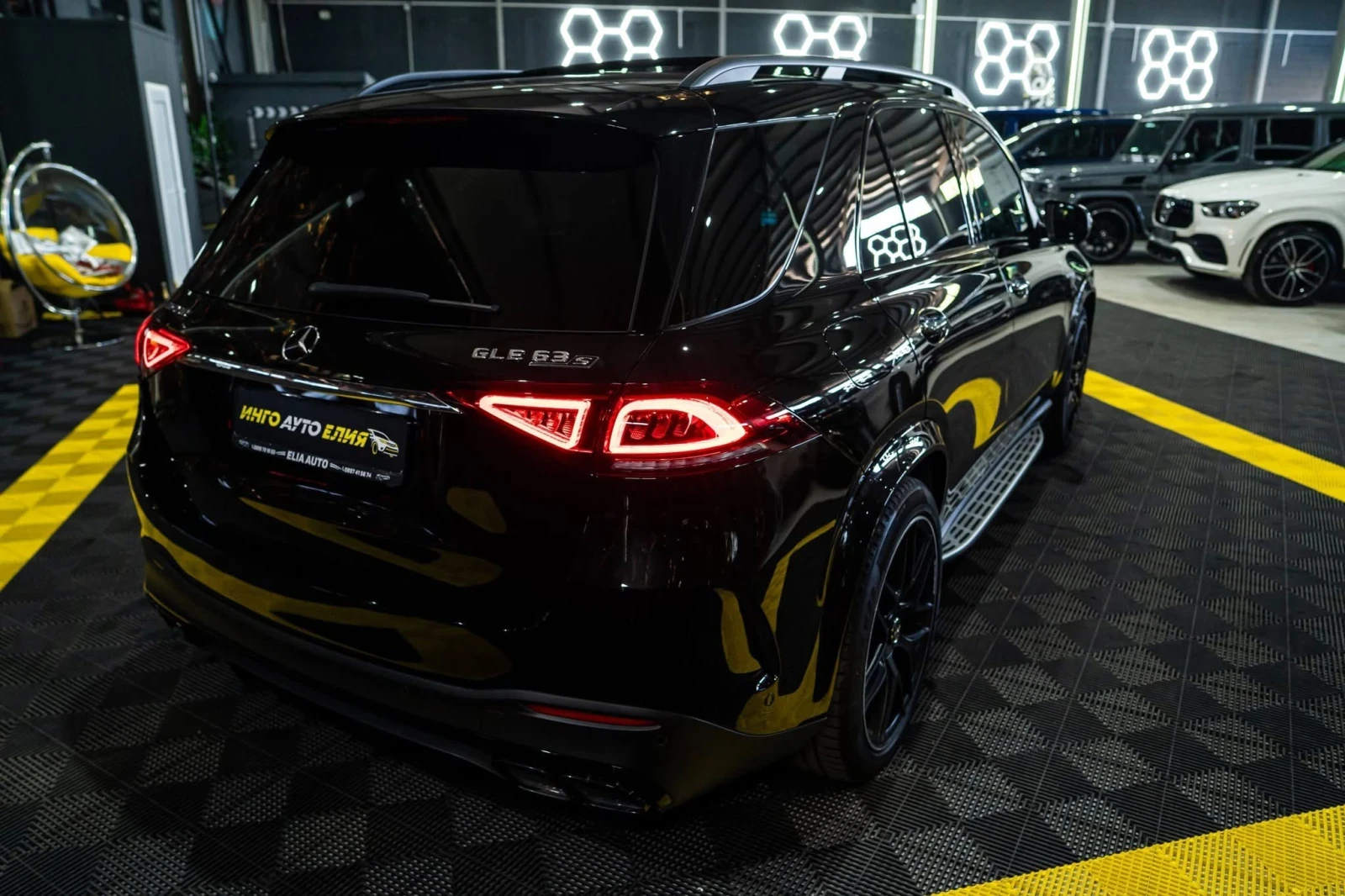 Mercedes-Benz GLE 63 S AMG 4MATIC+ LED ���� BURM CARBON ������ 100% | Mobile.bg � ����������� 9