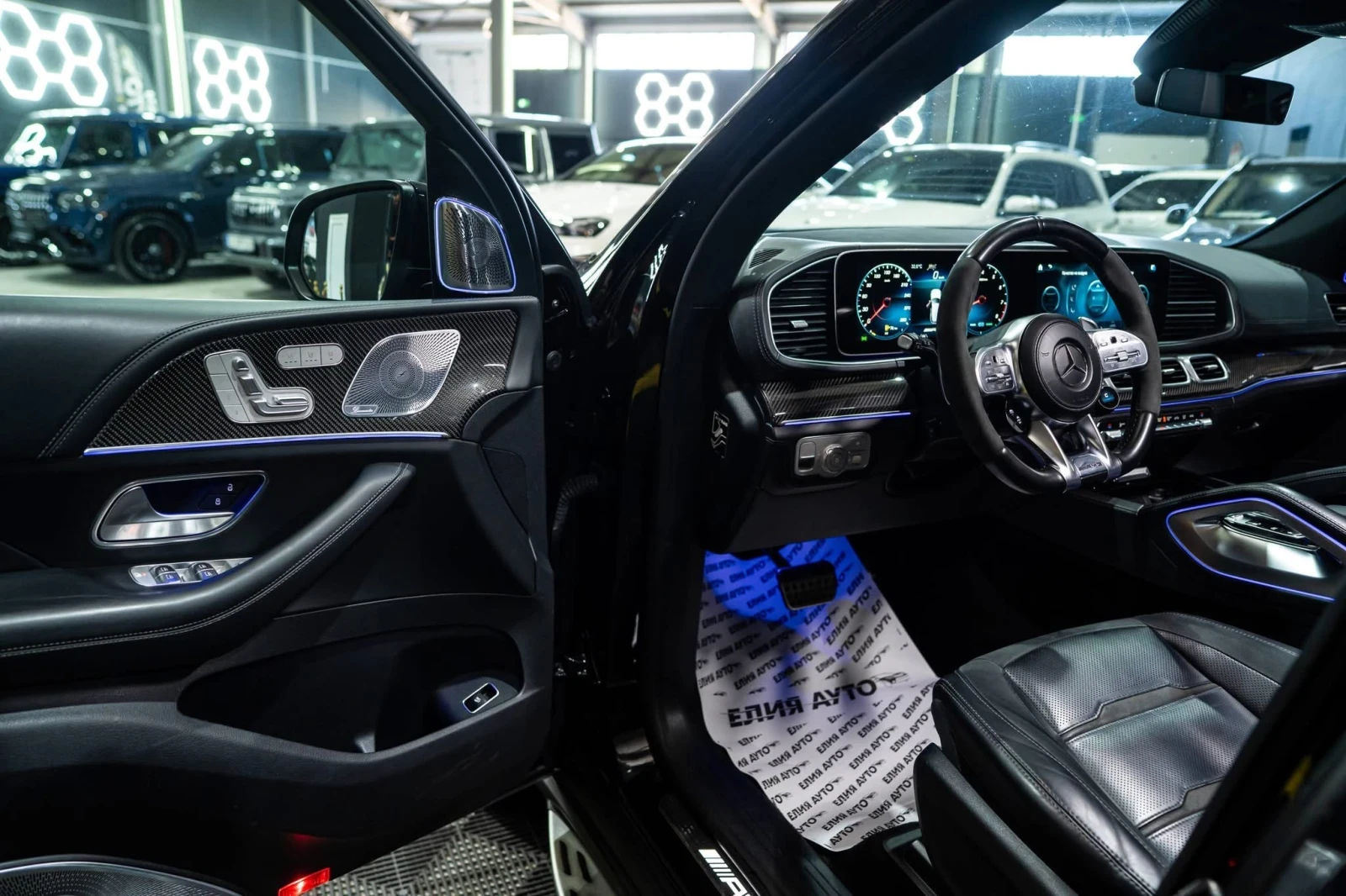 Mercedes-Benz GLE 63 S AMG 4MATIC+ LED ���� BURM CARBON ������ 100% | Mobile.bg � ����������� 11