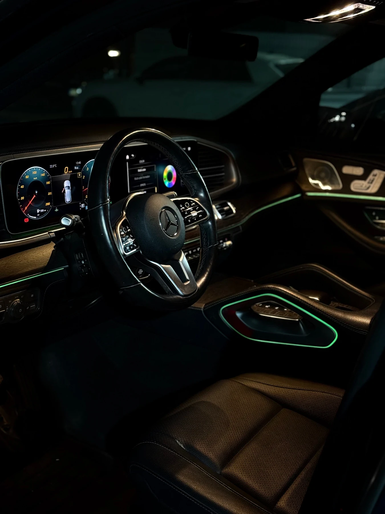 Mercedes-Benz GLE 350 4MATIC/AMG/NIGHT/BURMESTER/7-������/360/���� | Mobile.bg � ����������� 8