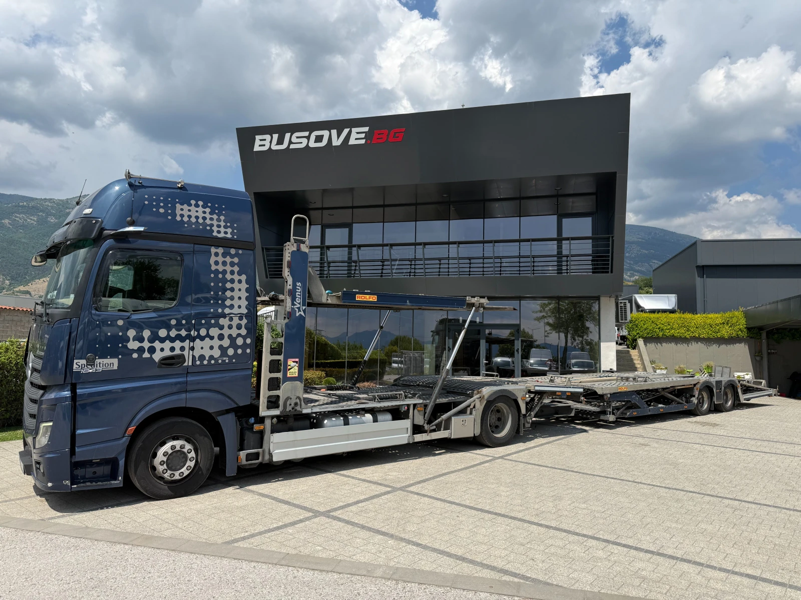 Mercedes-Benz Actros 1843 Euro 6 NewModel Автовоз GigaSpace , снимка 2 - Камиони - 55121021