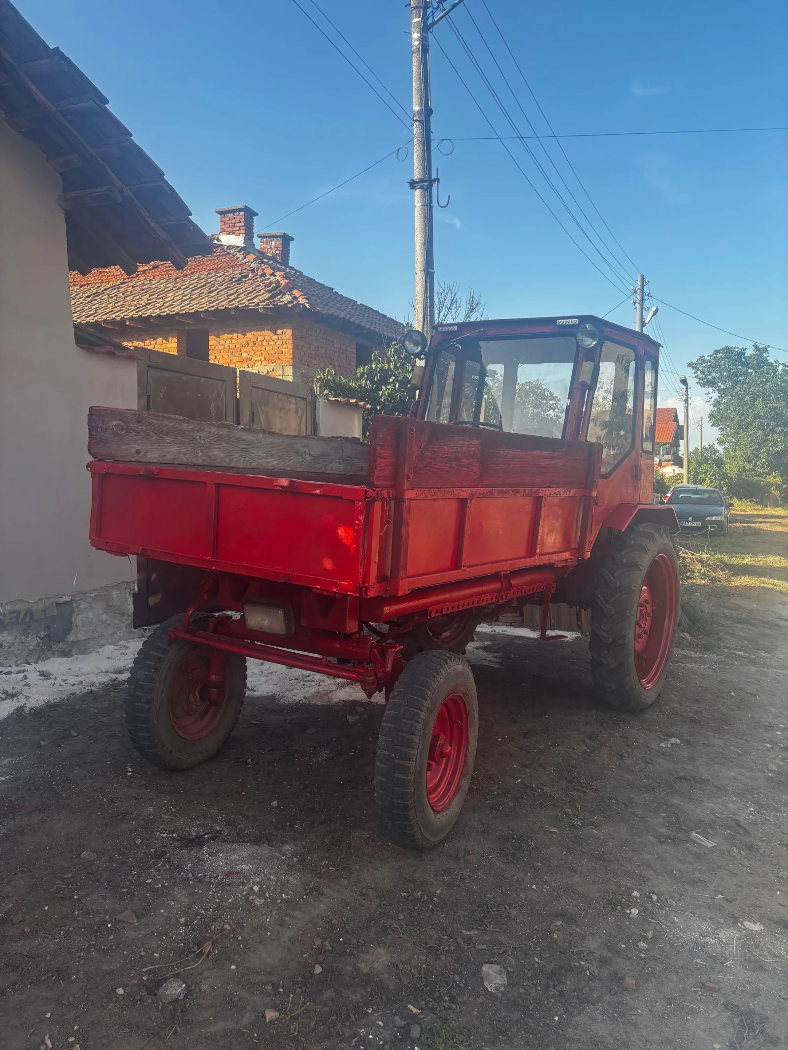 Трактор Т 16 самоходно шаси