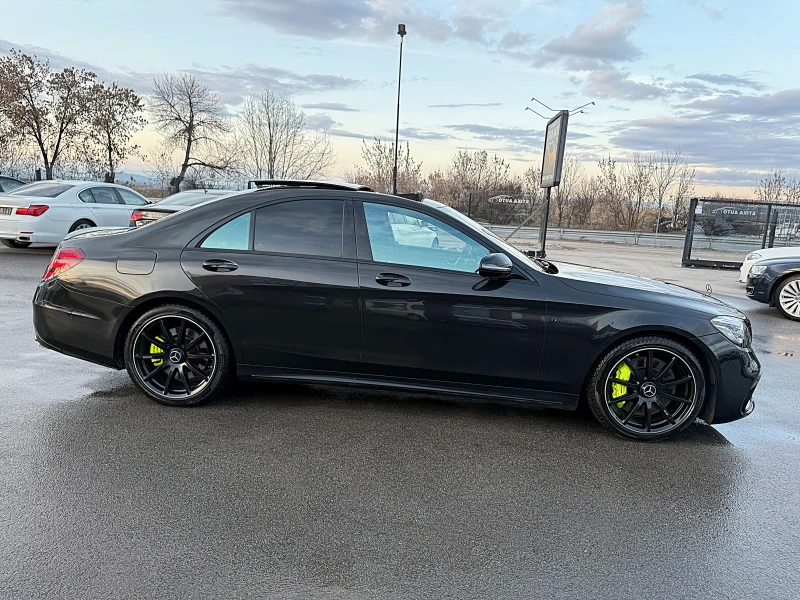 Mercedes-Benz S 63 AMG 585k.c-FACE LIFT-PANORAMA-DISTRONIK-BURMESTER-FULL, снимка 2 - Автомобили и джипове - 48938076