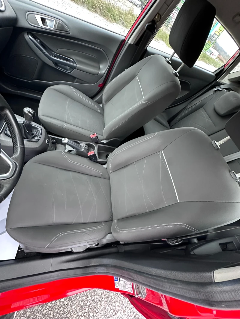 Ford Fiesta 1.4i ГАЗ 2016 ТОП СЪСТОЯНИЕ!!!!, снимка 9 - Автомобили и джипове - 52751624