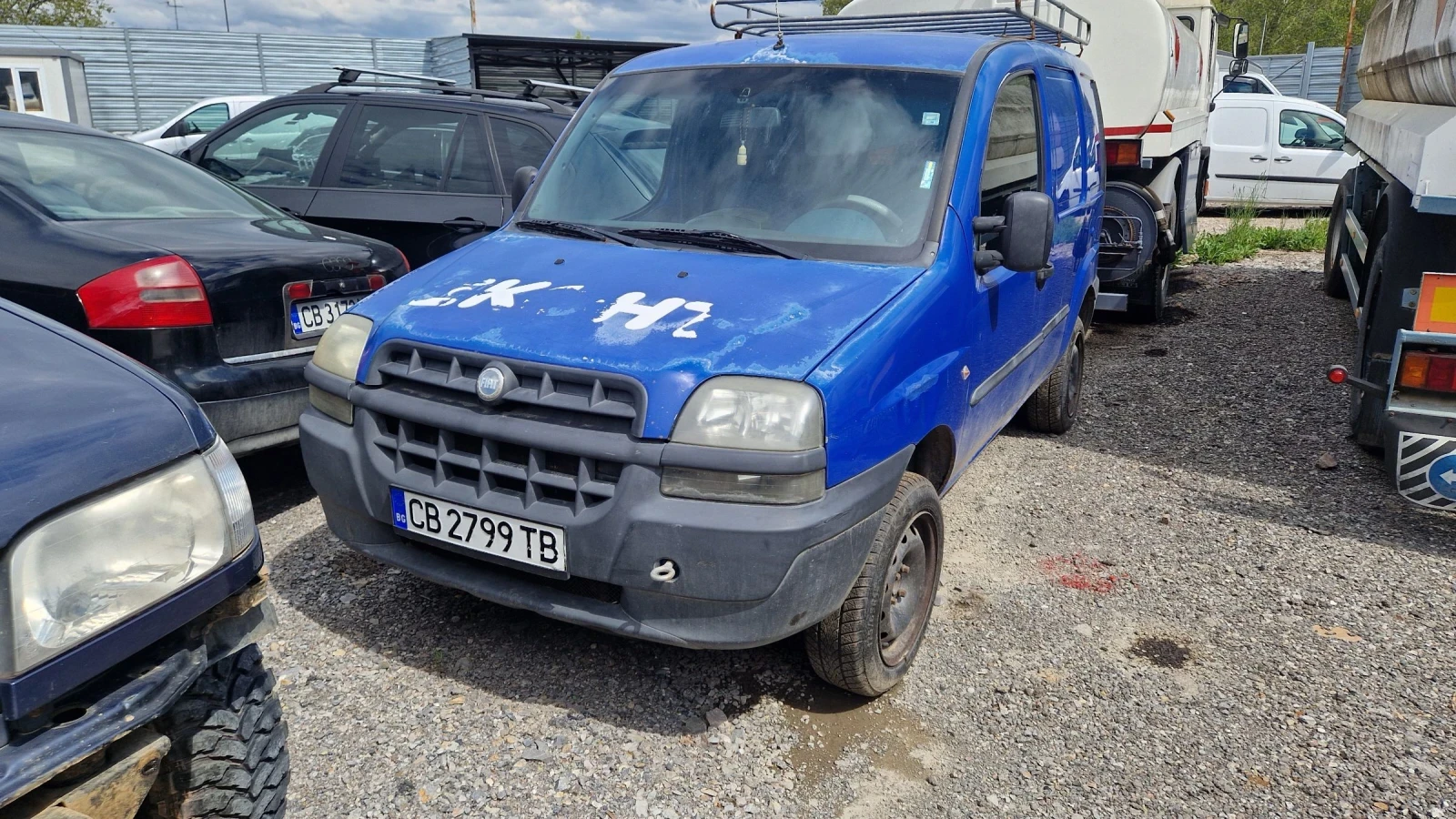 Fiat Doblo 1.9D на Части 