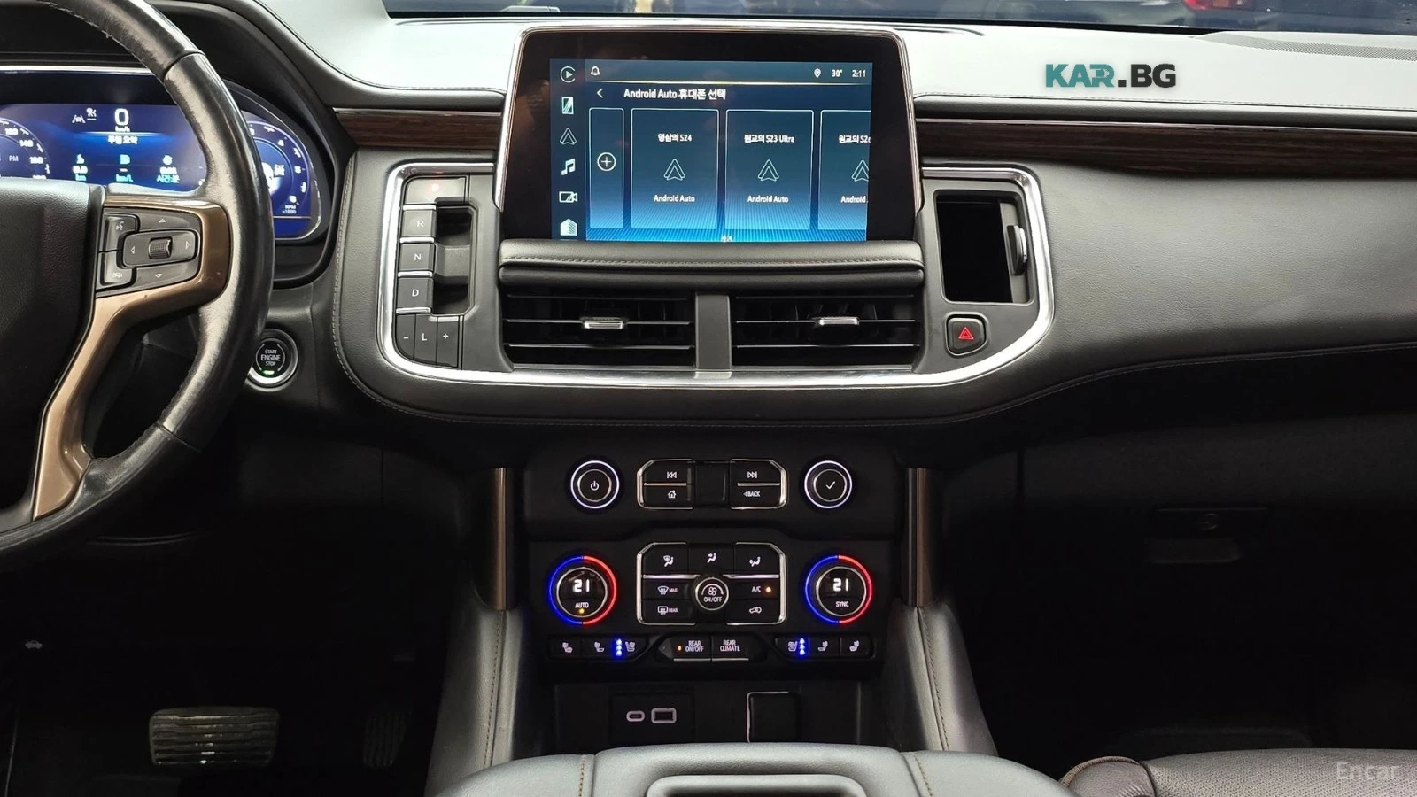 Chevrolet Tahoe 6.2* HIGH COUNTRY* 4WD* BOSE* ПАНО* ПОДГР* ОБДУХ* , снимка 16 - Автомобили и джипове - 56073613