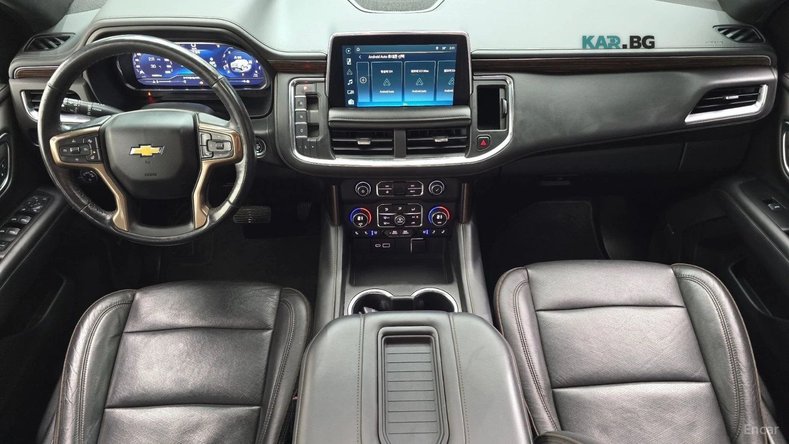 Chevrolet Tahoe 6.2* HIGH COUNTRY* 4WD* BOSE* ПАНО* ПОДГР* ОБДУХ* , снимка 5 - Автомобили и джипове - 56073613