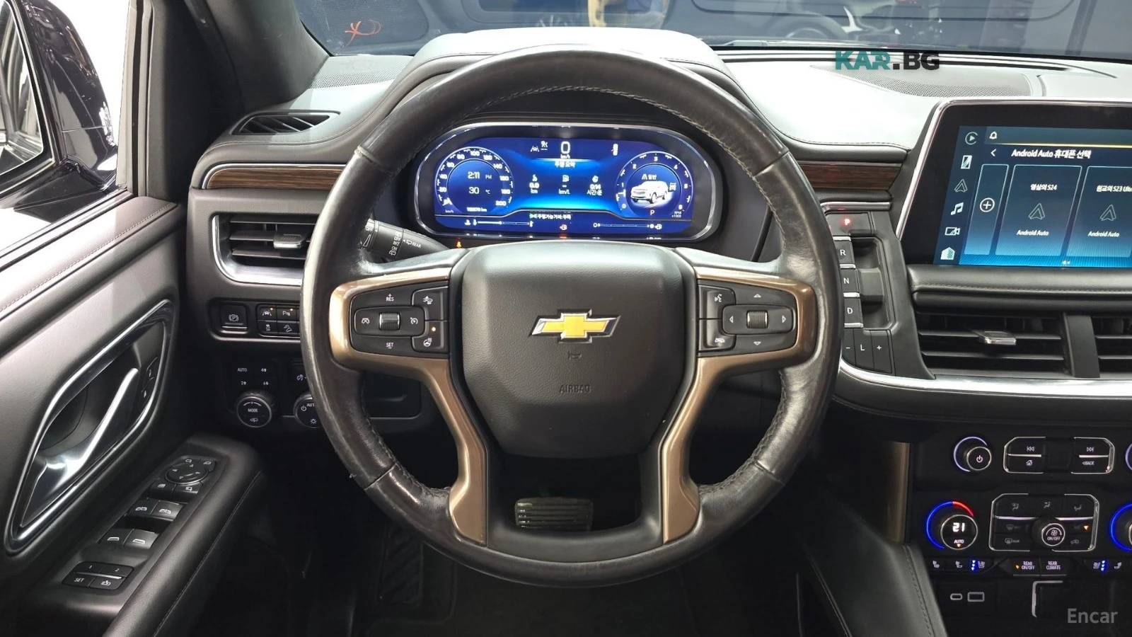 Chevrolet Tahoe 6.2* HIGH COUNTRY* 4WD* BOSE* ПАНО* ПОДГР* ОБДУХ* , снимка 12 - Автомобили и джипове - 56073613