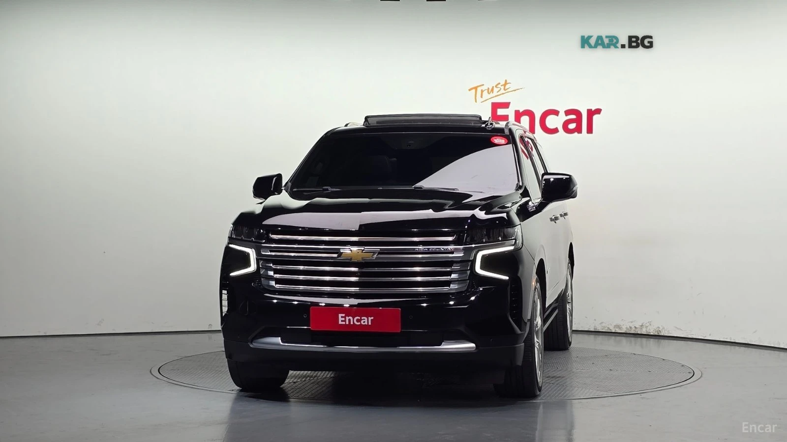 Chevrolet Tahoe 6.2* HIGH COUNTRY* 4WD* BOSE* ПАНО* ПОДГР* ОБДУХ* , снимка 3 - Автомобили и джипове - 56073613