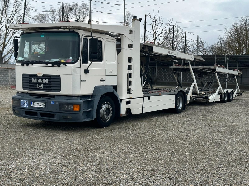 Man 19.414 автовоз, снимка 2 - Камиони - 52534250