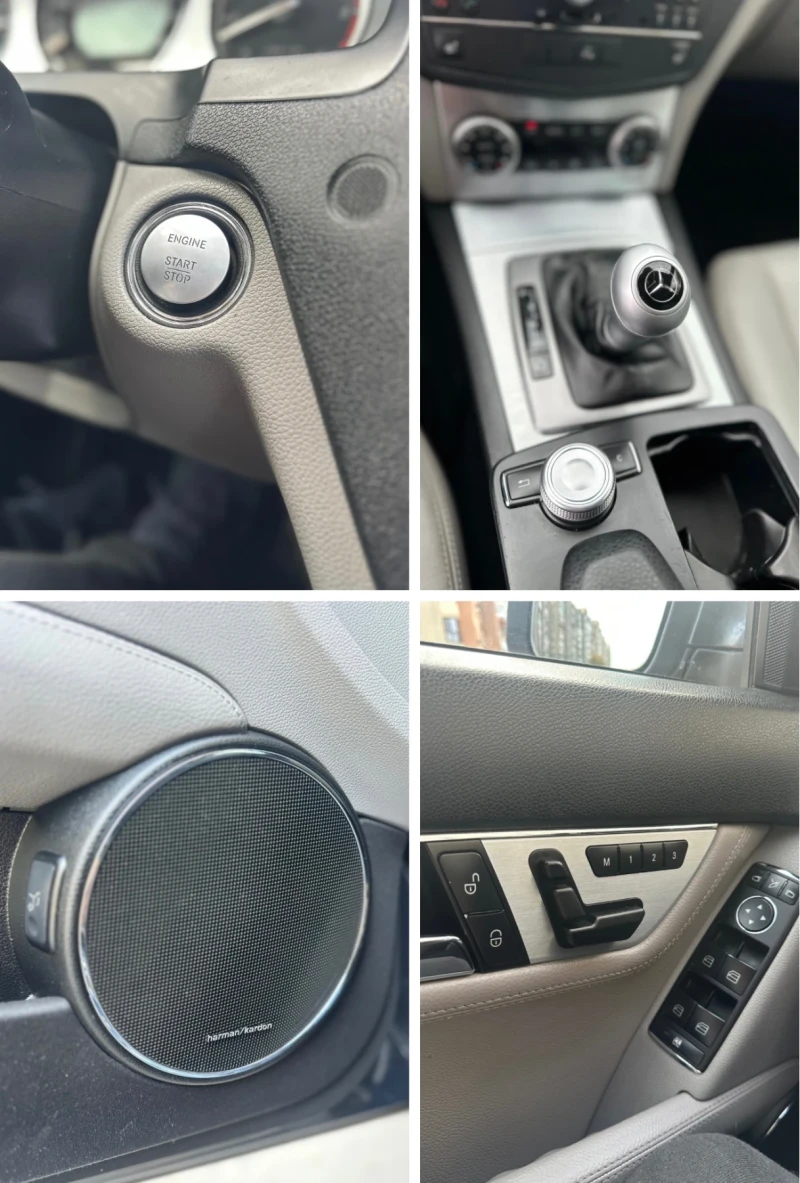 Mercedes-Benz C 320 3.2 CDI 4Matic AMG packet, снимка 11 - Автомобили и джипове - 52109327
