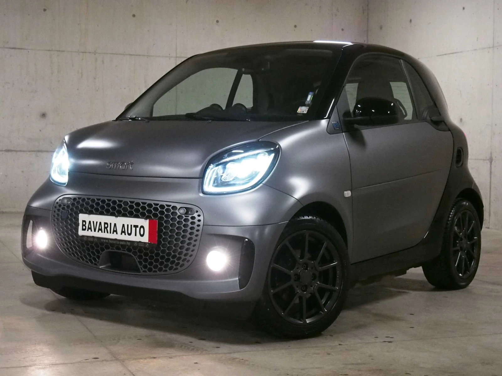 Smart Fortwo coupe EQ Brabus Панорама Full LED, снимка 1