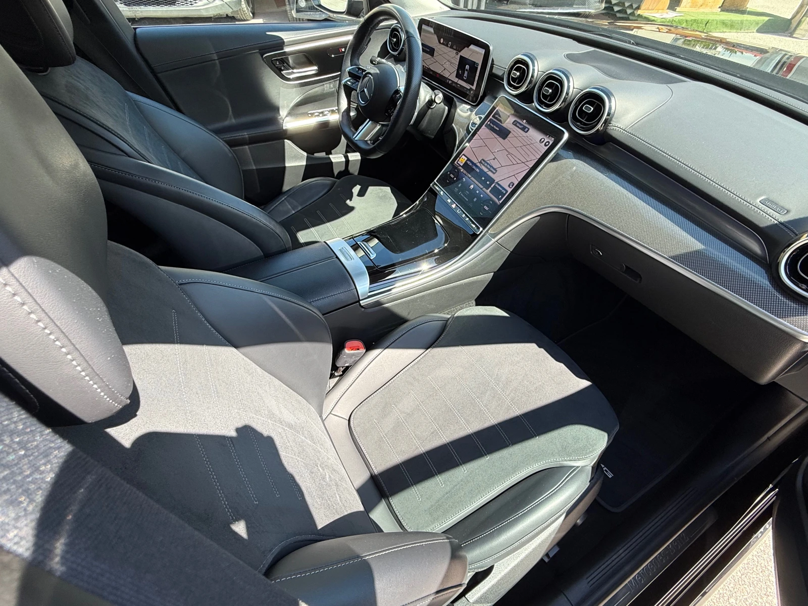 Mercedes-Benz C 220 d 4-MATIC AMG FULLL !!!! 100% РЕАЛНИ КИЛОМЕТРИ !!!, снимка 14 - Автомобили и джипове - 53736795