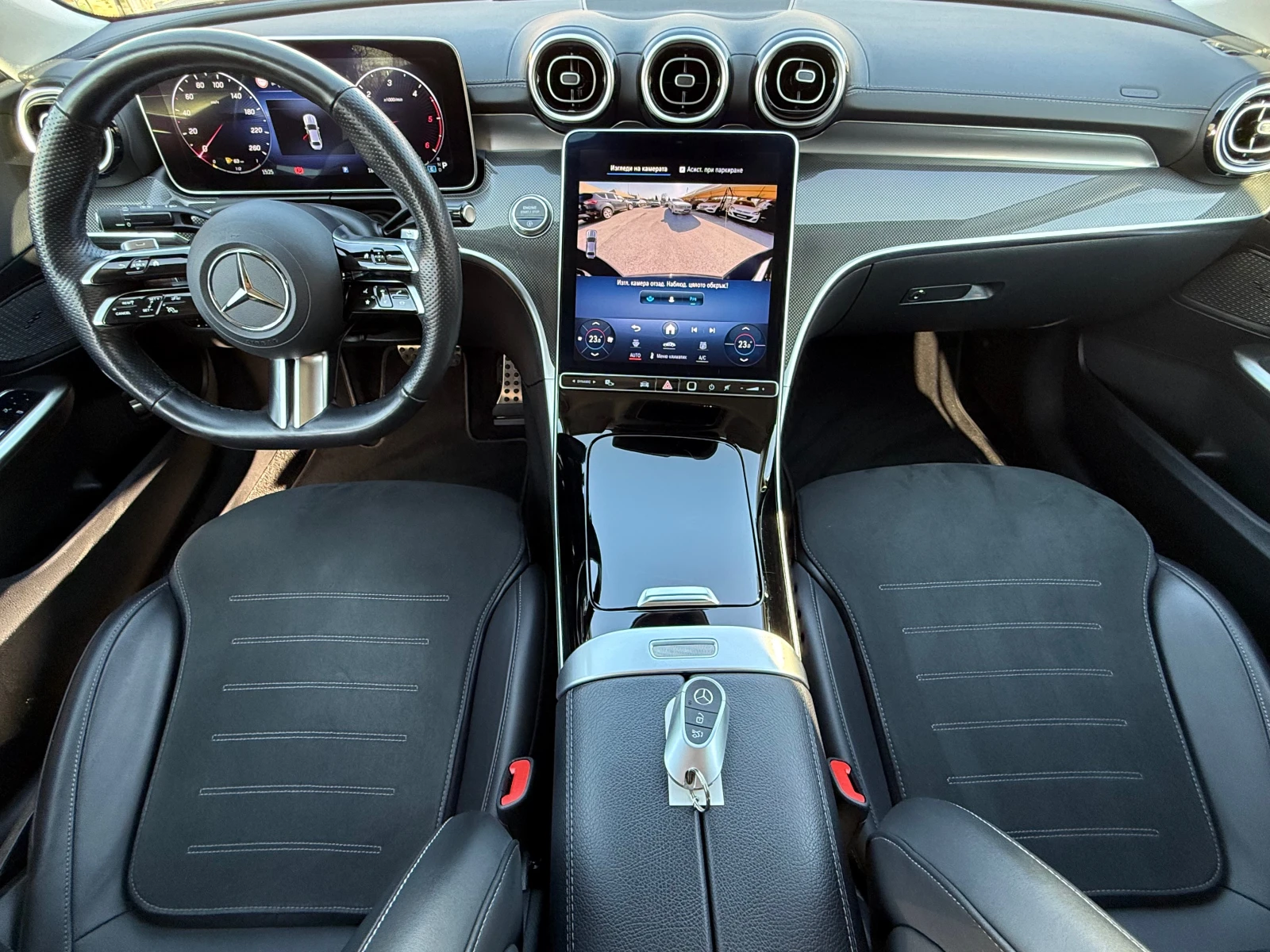 Mercedes-Benz C 220 d 4-MATIC AMG FULLL !!!! 100% РЕАЛНИ КИЛОМЕТРИ !!! - изображение 10