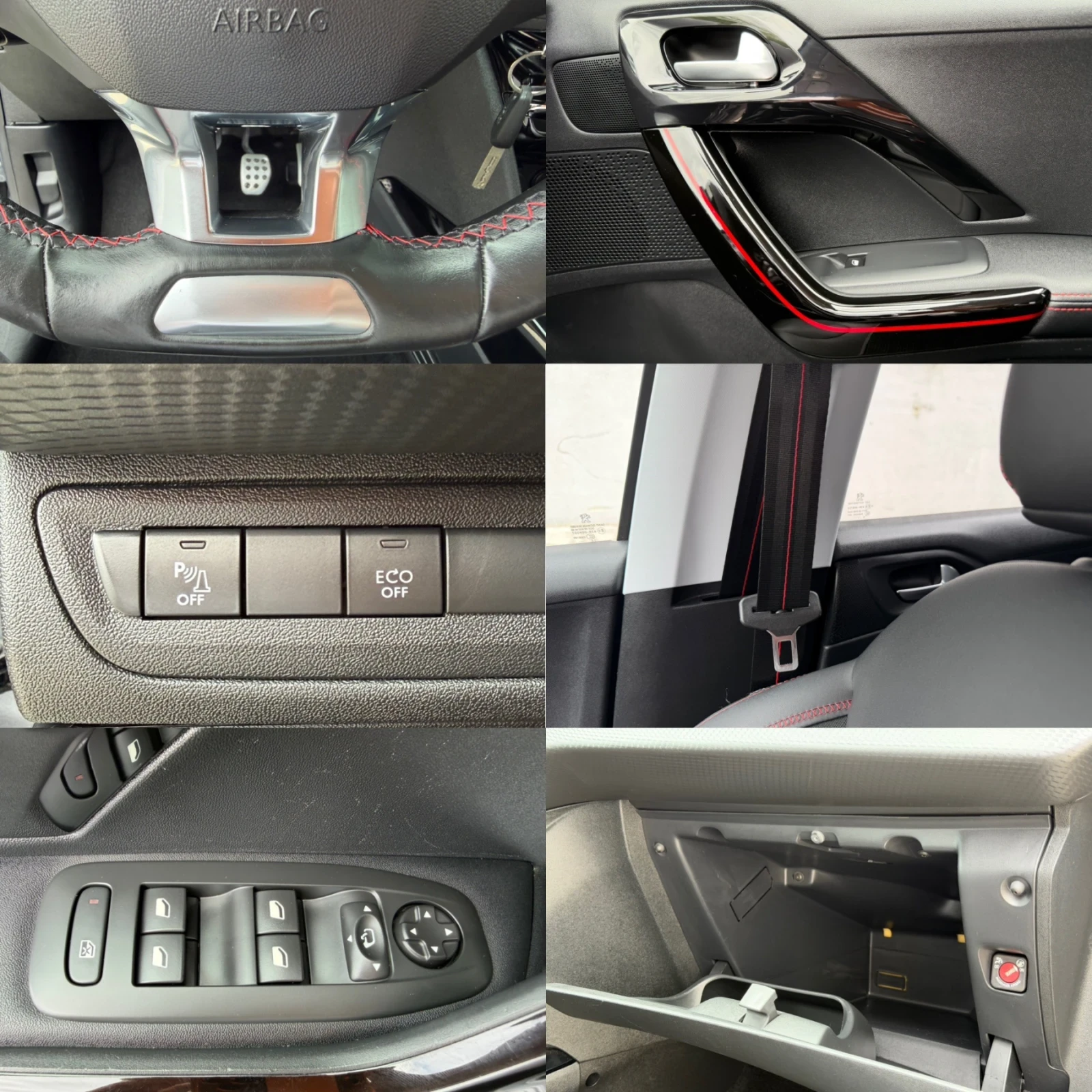 Peugeot 2008 GT Line | НАВИ | КАМЕРА | КОЖА | 2017 | ЕВРО 6, снимка 17 - Автомобили и джипове - 54655187