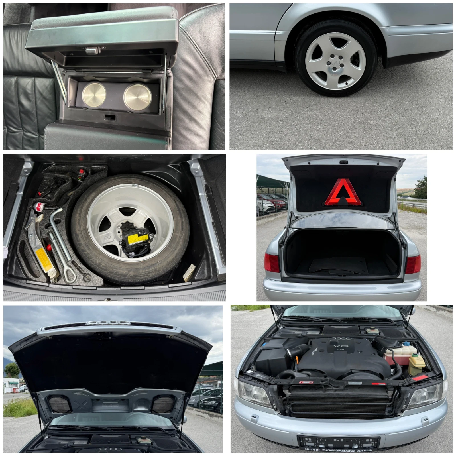 Audi A8 176.000км-ОРИГИНАЛНИ-КАТО ЧИСТО НОВА-УНИКАТ-УНИКАТ, снимка 17 - Автомобили и джипове - 55404395