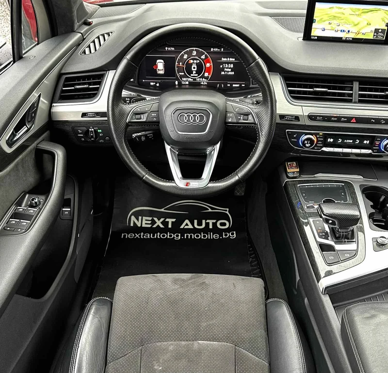 Audi Q7 3.0TDI 272HP MATRIX S LINE PANO BOSE 6+ 1 DISTRONI, снимка 10 - Автомобили и джипове - 52576898
