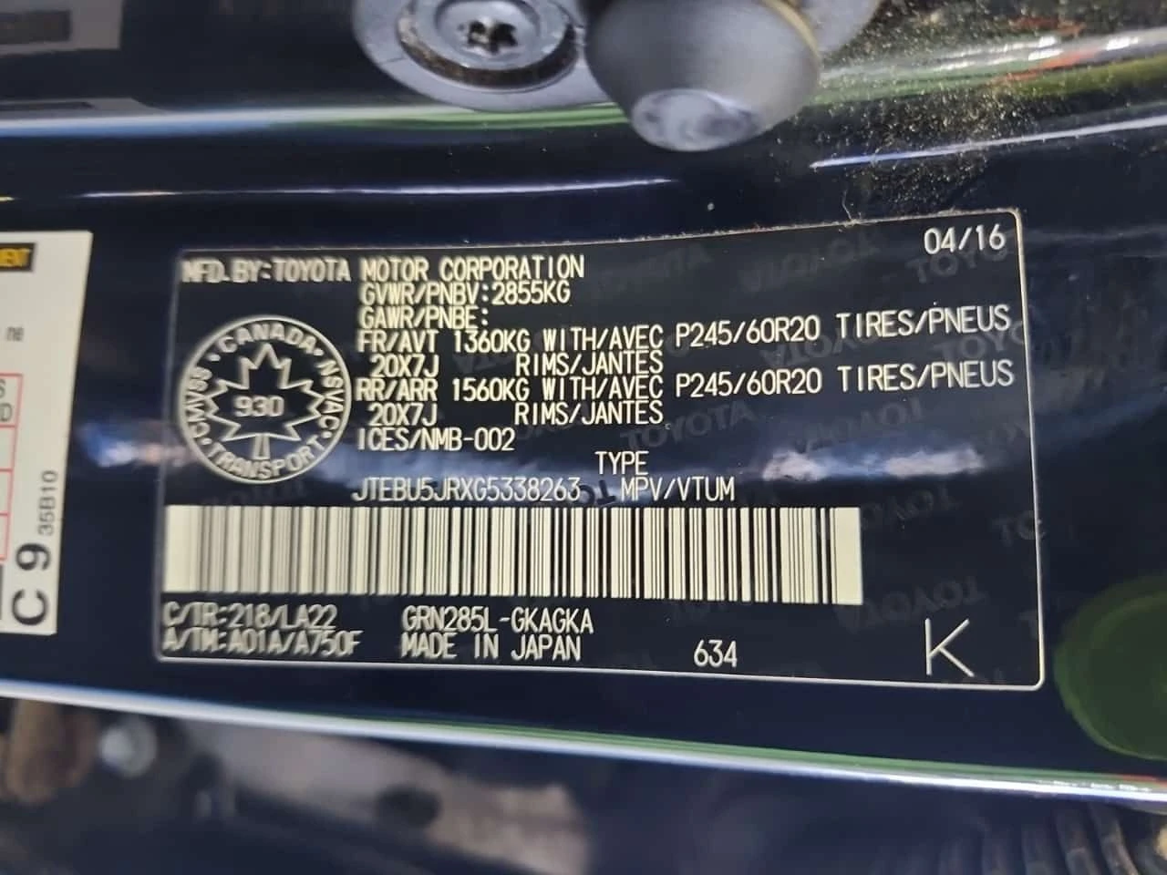 Toyota 4runner  LIMITED / КОЖА / ЦЕНА ДО БЪЛГАРИЯ , снимка 16 - Автомобили и джипове - 55242902