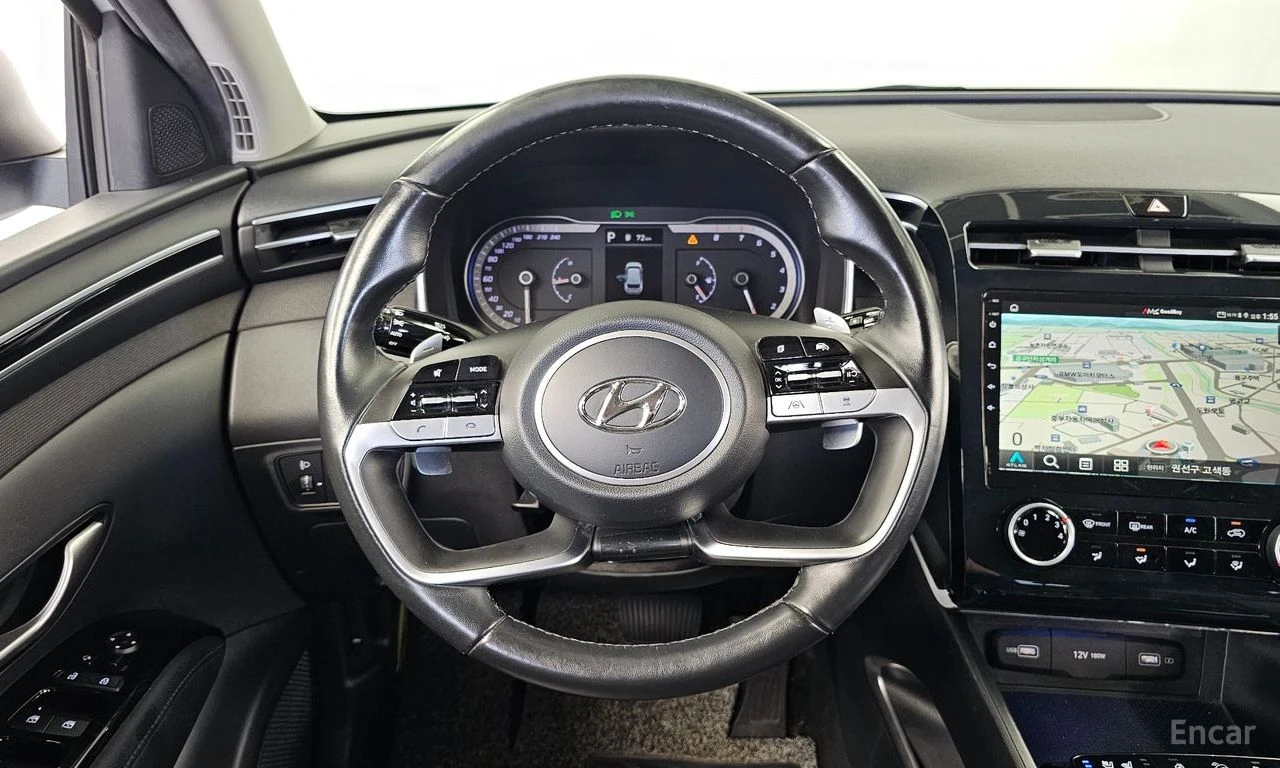 Hyundai Tucson 1.6T Premium* DISTRONIC* ПОДГРЕВ* ОБДУХВАНЕ* , снимка 9 - Автомобили и джипове - 55466460