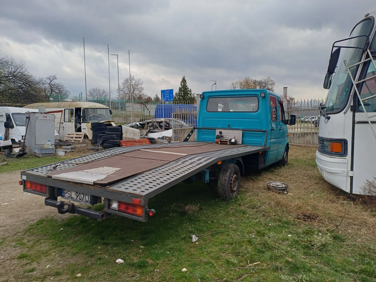 Mercedes-Benz Sprinter 312 312td, Пътна помощ. - изображение 6
