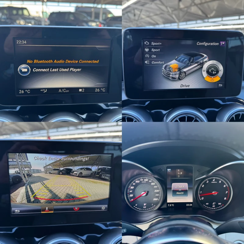 Mercedes-Benz C 300 BRABUS#4MAT#9G-TR#BURMESTER#CAMERA#KEYLESS#96600KM, снимка 15 - Автомобили и джипове - 52812713