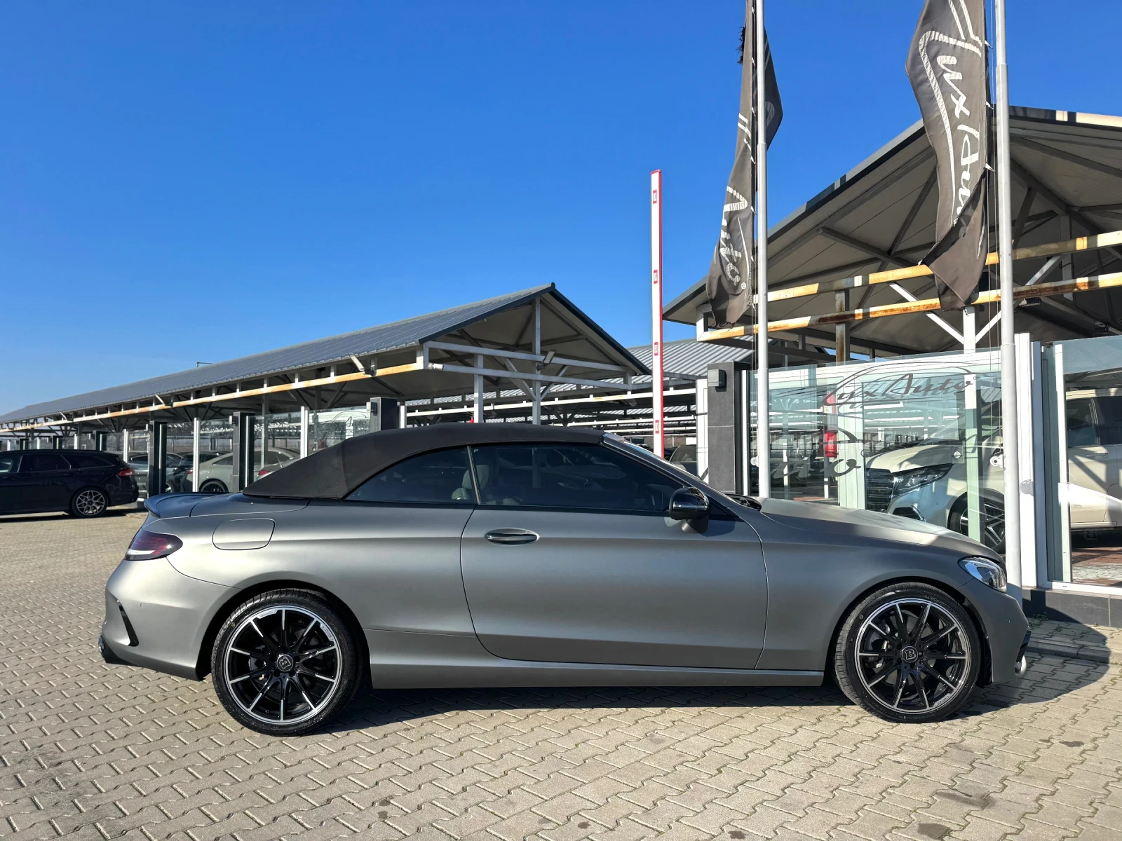 Mercedes-Benz C 300 BRABUS#4MAT#9G-TR#BURMESTER#CAMERA#KEYLESS#96600KM - изображение 7