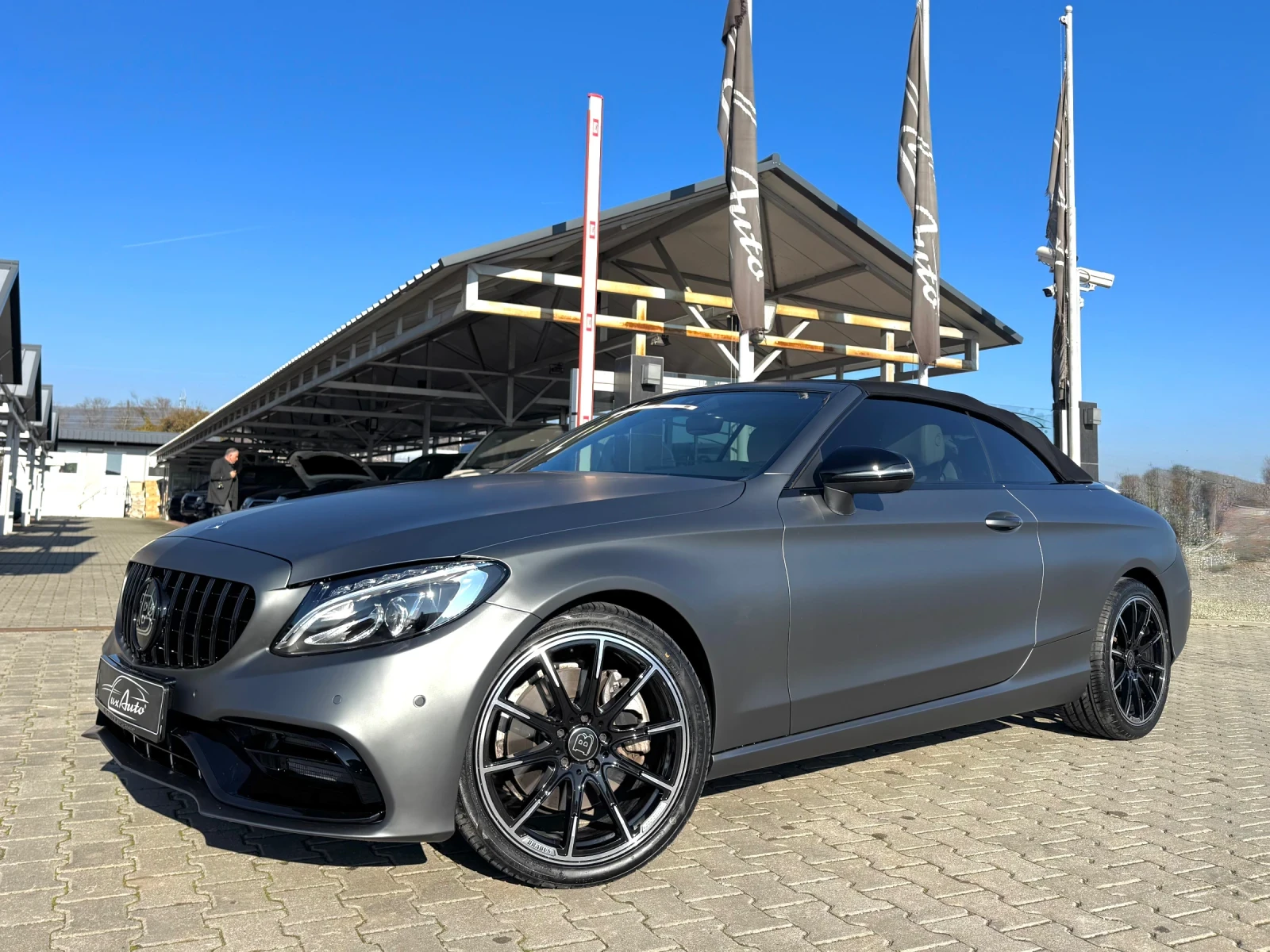 Mercedes-Benz C 300 BRABUS#4MAT#9G-TR#BURMESTER#CAMERA#KEYLESS#96600KM | Mobile.bg � ����������� 1