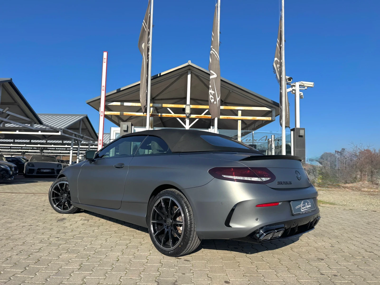 Mercedes-Benz C 300 BRABUS#4MAT#9G-TR#BURMESTER#CAMERA#KEYLESS#96600KM - изображение 5