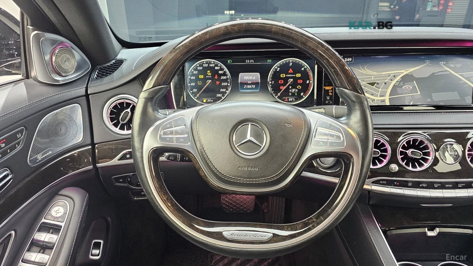 Mercedes-Benz S 350 ����* �������* ������* BURMASTER* PANO* 360 | Mobile.bg � ����������� 12