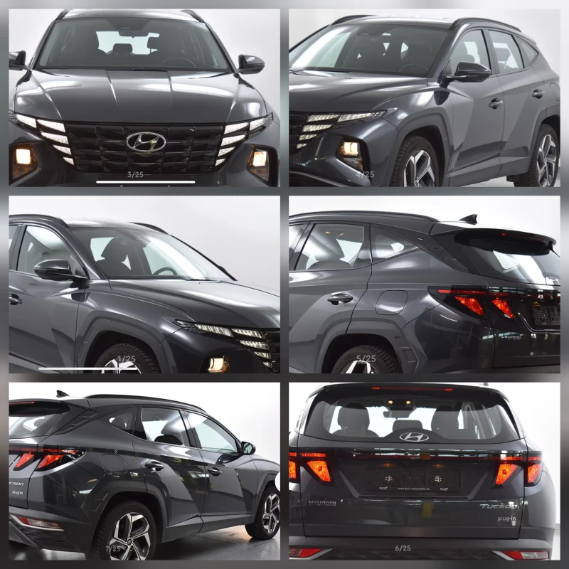 Hyundai Tucson 265hp-Plug in hybrid -4/4-CAMERA-Гаранция, снимка 16 - Автомобили и джипове - 52129205