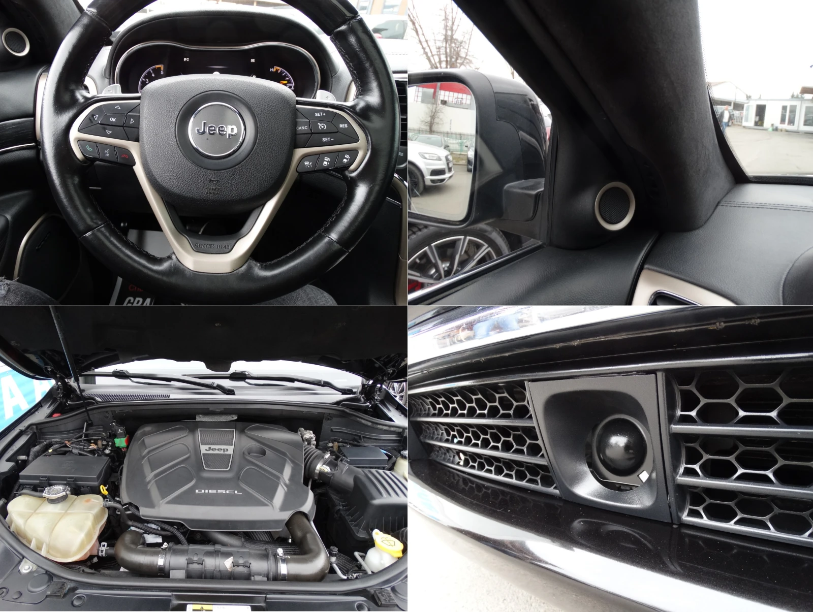 Jeep Grand cherokee 3.0 full SUMMIT, снимка 17 - Автомобили и джипове - 53995347