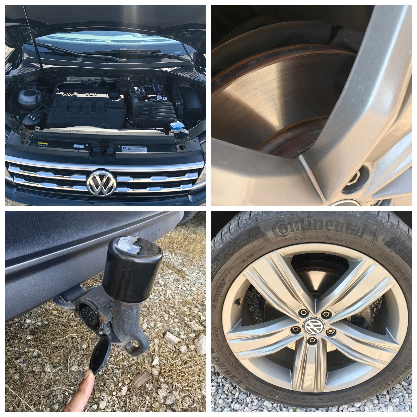 VW Tiguan Allspace 2.0tdi/4motion/HI-LINE/Швейцария/DIST/HUD/VIRT/6+ , снимка 16 - Автомобили и джипове - 55035989
