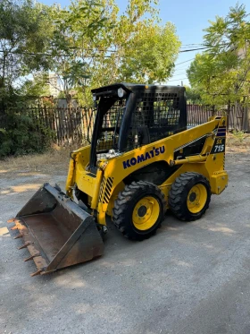 Челен товарач Komatsu Мини челен товарач SK715, снимка 1