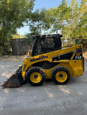 Челен товарач Komatsu Мини челен товарач SK715, снимка 2