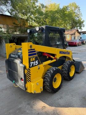 Челен товарач Komatsu Мини челен товарач SK715, снимка 3