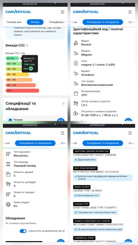 Renault Megane GrandTour GT Line 2011 1.5 dci, 81 кВт, 110 к.с., снимка 9