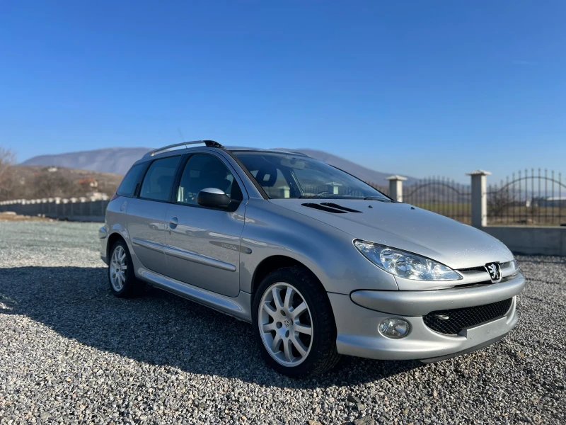 Peugeot 206 SW 1.6-16v Quicksilver, снимка 6 - Автомобили и джипове - 48497230