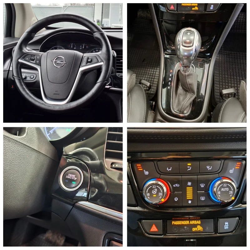 Opel Mokka X 1.4T/Газ/Автоматик/Кожа/Подгрев/Фул!!!, снимка 13 - Автомобили и джипове - 52566313