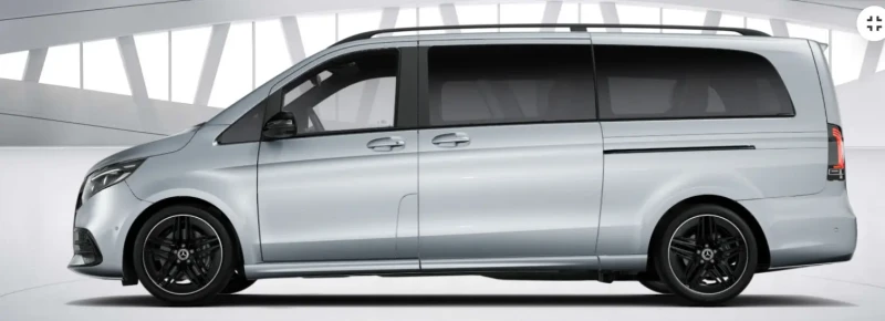 Mercedes-Benz V 300 d 4Matic Extralong = MGT Conf = AMG Line Гаранция, снимка 7 - Автомобили и джипове - 53261681