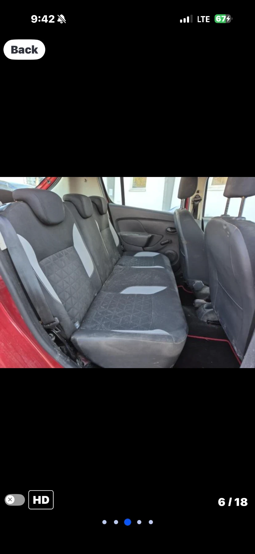 Dacia Sandero 1.5D evro 6 STEPWAY PRESTIGE, снимка 4 - Автомобили и джипове - 53897089