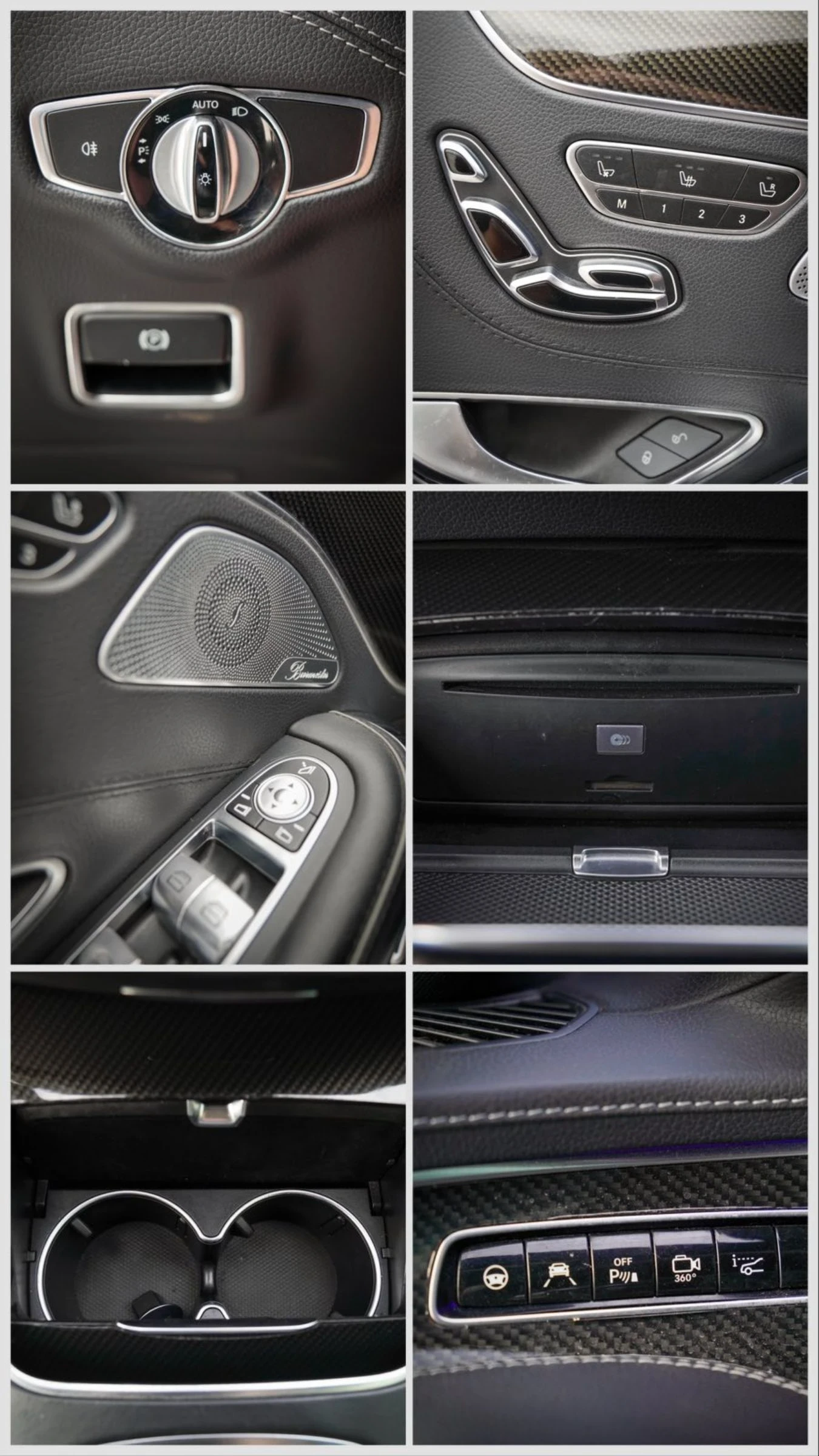 Mercedes-Benz S 55 AMG COUPE 585кс. ЛИЗИНГ , снимка 12 - Автомобили и джипове - 54943784