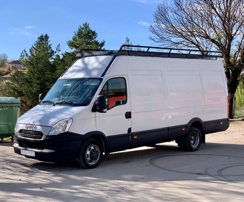 Iveco Daily 197км* MAXI XXL 4.70* КЛИМА* БАГАЖНИК* СЕРВИЗНА КН, снимка 3 - Бусове и автобуси - 53495317