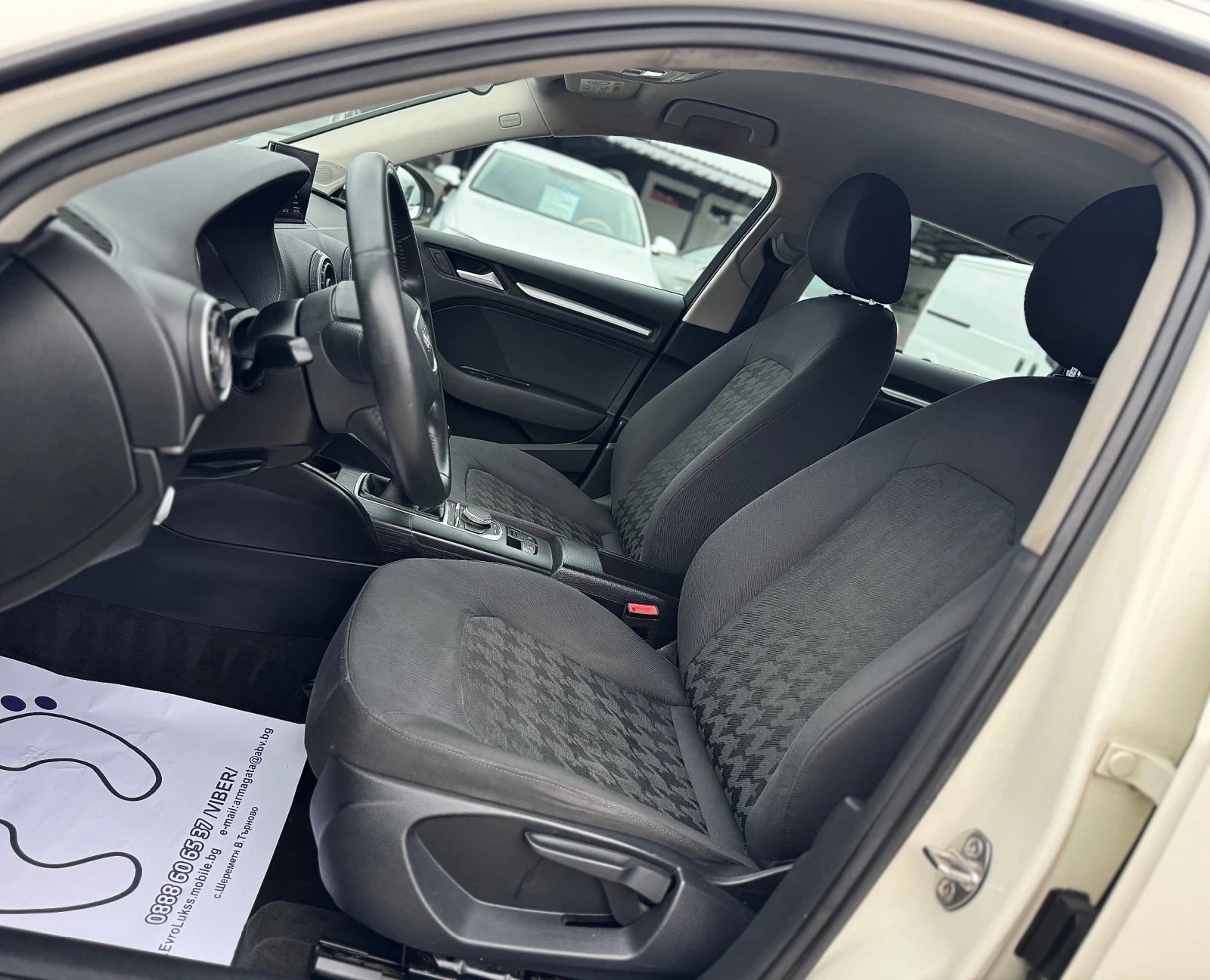 Audi A3 2.0TDI 150кс 6с НАВИ ПОДГРЕВ МУЛТИ-ВОЛАН  | Mobile.bg — изображение 11