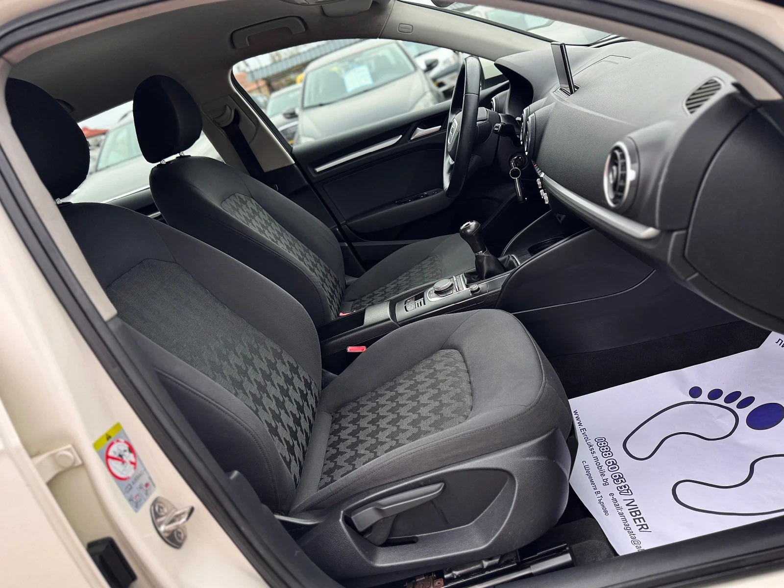 Audi A3 2.0TDI 150кс 6с НАВИ ПОДГРЕВ МУЛТИ-ВОЛАН  | Mobile.bg — изображение 13